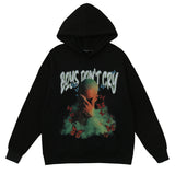 Men Fall Outfits Vintage Portrait Hoodie Men