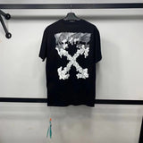 Men'S Tshirt Cotton Casual Arrow Flower Print Owt