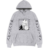 Chainsaw Man Hoodie Parva plus Velvet Hooded