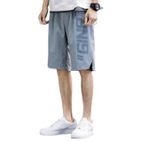 Mens Cargo Shorts Men's Summer Trendy Casual Sports Pants Thin Loose Outer Wear Fifth Pants Fifth Pants
