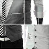 Tuxedo Vests Suit Vest Men's Casual Pony Vest Versatile