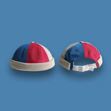 Mens Beanies Street Cool Color Matching Skullcap Breathable Net Cap