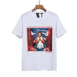 Vlone T shirt Vice City Spring and Summer Pullover Short Sleeve Men and Women
