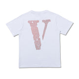 Vlone T shirt Juice WRLD Men's Personality Fashion Non-Mainstream Short-Sleeved T-shirt