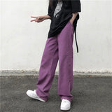 Harajuku Clothing Men Classic Retro Pants Straight Leg Pant Jeans Men Loose Cotton Trousers Casual Straight Pants