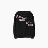 Men Fall Outfits Hooded Sweater Hip Hop Retro Niche Loose Top