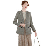 Women Pants Suit Uniform Designs Formal Style Office Lady Bussiness Attire Black Loose Leisure Professional Suit Suit for Women