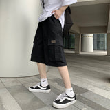 Harajuku Clothing Men's Casual Shorts Cargo Pants Men plus Size Retro Sports