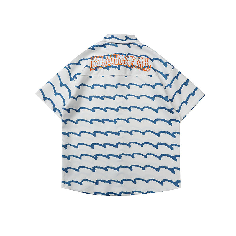 2022 Summer man t shirt Stripes Shirt/T-shirt