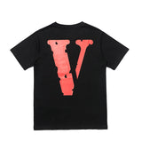 Vlone T shirt Vice City Printed Loose-Fitting Casual round-Neck Male and Female Couple Short Sleeve T-shirt