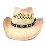 Wester Hats Western Straw Cowboy Hat Men Women Sun Protection by the Sea Beach Hat Sun Hat