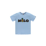 A Ape Print Baby Milo for Kids T Shirt Baby Milo Pineapple Little Monkey T-shirt Children Cartoon Men and Women Baby Clothes Short Sleeve