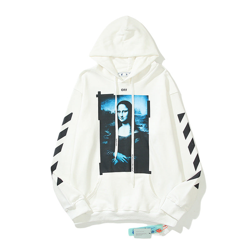 Autumn Hooded Sweater Loose Men'S And Women'S Coat