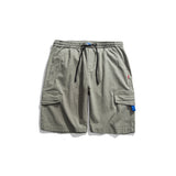 Men Pants Men's Clothes Summer Wear Retro Men's Shorts Casual Loose Pockets Workwear Fifth Pants Trendy Men