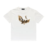 Amiri T Shirt Eagle Print Casual Round Neck