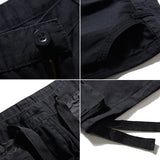 Men's Capris Pants below the Knee Shorts Summer plus Size Workwear Men's Loose Casual Shorts
