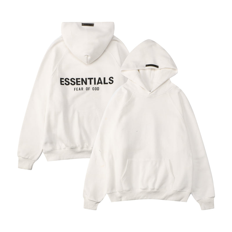 Fog Fear of God Hoodie Loose Three-Dimensional Letter Sweater Jacket