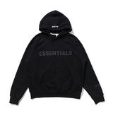Fog Tops High Street Fashion Brand Double Line Chest Letter High Street Hooded Hoodie fear of god