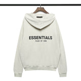 Fog Fear of God Hoodie Letters for Men and Women Couple Hooded Sweater Baggy Coat