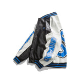 Varsity Jacket For Men Baseball Jackets Men's Baseball Uniforms Stitching Letter Print Jacket