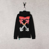 Autumn And Winter Gradient Melting Arrow Pattern Hooded Sweater For Men And Women