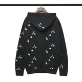 Autumn And Winter Printed Hooded Loose Long Sleeves Sweater