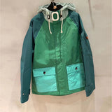 80's Colorful Leather Jacket Spring Hooded Jacket Loose-Fitting Short Coat Trench Coat for Men and Women