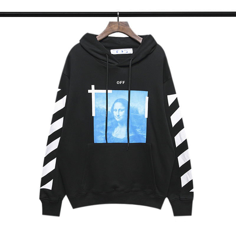 Autumn And Winter Ow Printed Hoodie Bottoming Shirt