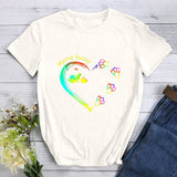 Mens Easter Shirts Colored Loving Heart Dog