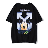 Summer Off Mouse Arrow Short Sleeve Men And Women Youth Casual Tshirt Owt