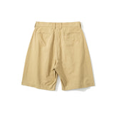 Men Shorts Men's Summer Retro Shorts Loose Straight Solid Color Middle Pants Workwear Shorts Trendy Men