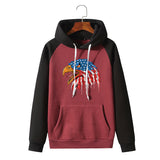 Maroon Graphic Hoodie