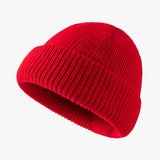 Women Beanies Skullcap Men's Autumn and Winter Knitting Hat Woolen Cap Women