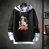 Jojo's Bizarre Adventure Men's Anime Hoodie Coat Hoodie