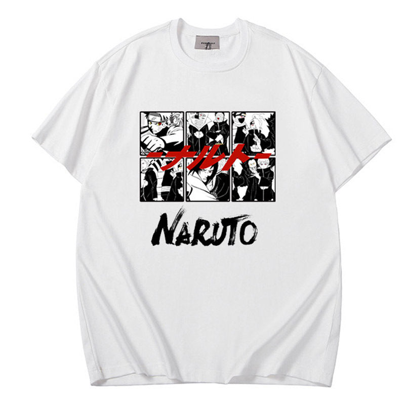 Anime Tshirts Aesthetic Men's Shirt Simple Fashion Men's Short Sleeve Summer Casual Short Sleeve Top