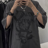 Harajuku Clothing for men T-shirt Men Classic Shirts Vintage Printed for men and Wofor men Loose Short Sleeve T-shirt