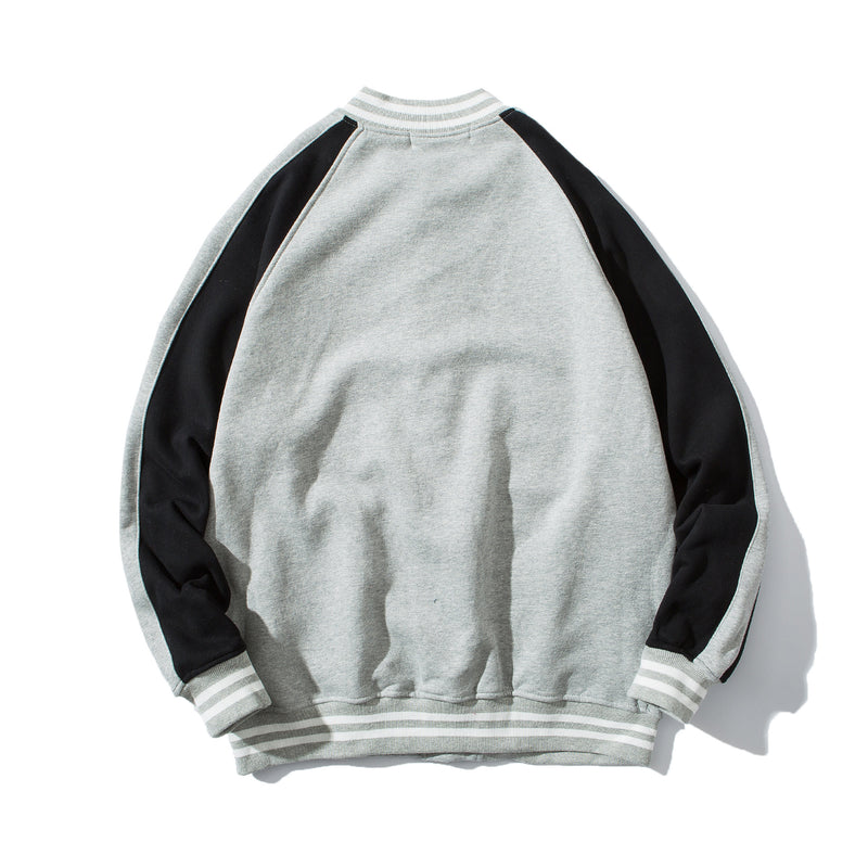 Men's Spring Baseball Uniform plus Size Retro Sports Teen Fashion Brand Jacket Loose Versatile Coat Men's Jacket