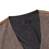 Mens Dress Vests Business Waistcoat Autumn and Winter Leisure Suit Vest Business Slim Fit