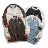 Varsity Jacket For Men Baseball Jackets Casual Patchwork Letters Embroidered Printed Men's Baseball Uniforms