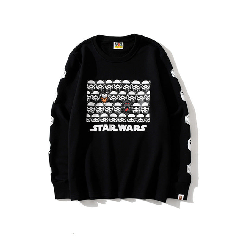 A Bath Ape Sweatshirt Loose Casual Pullover Sweater