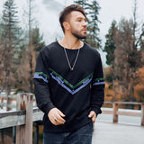 Men plus Size Sweatshirt Autumn and Winter Pullover Sweater plus Size Long Sleeve Tshirt Bottoming Shirt