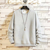 Men Long Sleeve T-Shirts Loose Long Sleeve Bottoming Shirt