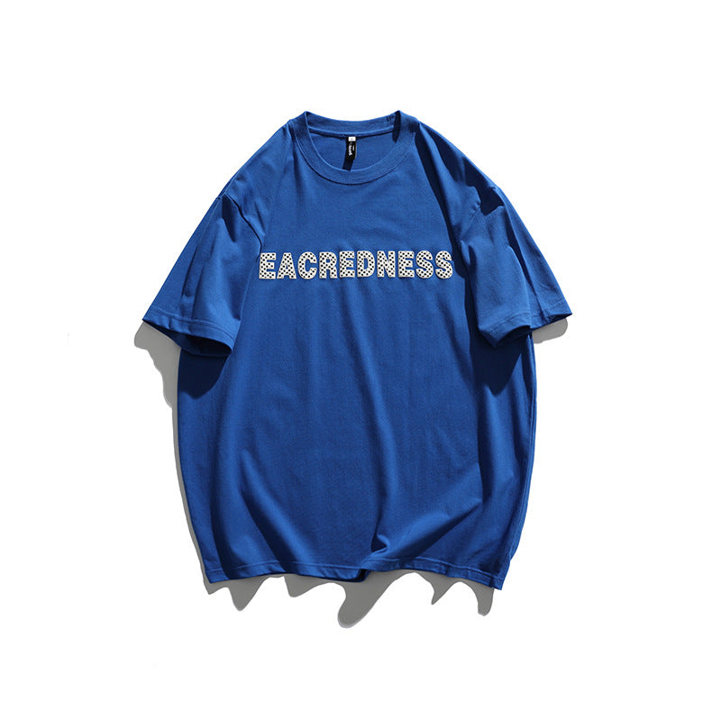 2022 Summer Man T Shirt Letter Puff Print