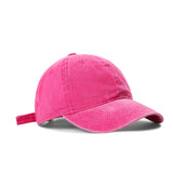 Joe Goldberg Hats Female Peaked Cap Soft Top Washed Solid Color Baseball Cap Casual Cowboy Hat