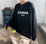 Men Long Sleeve T-shirt Crew Neck Casual Half Sleeve