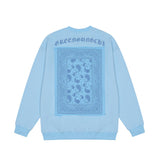 Mens Fall Outfits Paisley Stitching Casual Long Sleeve T-shirt