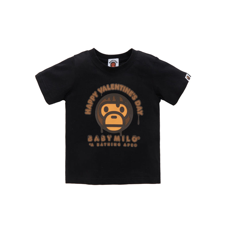 A Ape Print for Kids T Shirt Chocolate Children Men's and Women's Short-Sleeved T-shirt Children's Clothing Summer