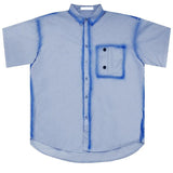Harajuku Clothing Men's Casual Shirts Summer Loose Men's Short-Sleeve Shirt Casual Tup Cardigan