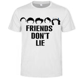 Anime Tshirts Aesthetic Men's Shirt Trendy Anime Print Men's Short-Sleeved T-shirt