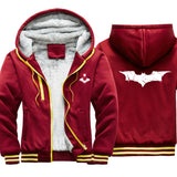 Batman Hoodie Sports Velvet Padded Thickened Sweater